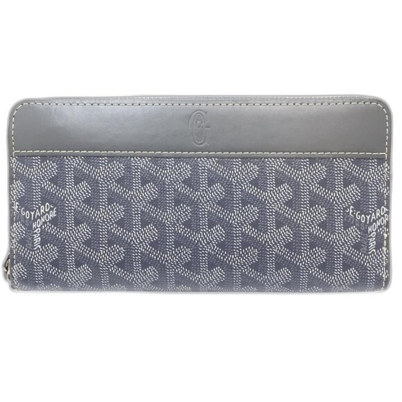 GOYARD Gray Leather Wallet - Picture 1 of 10